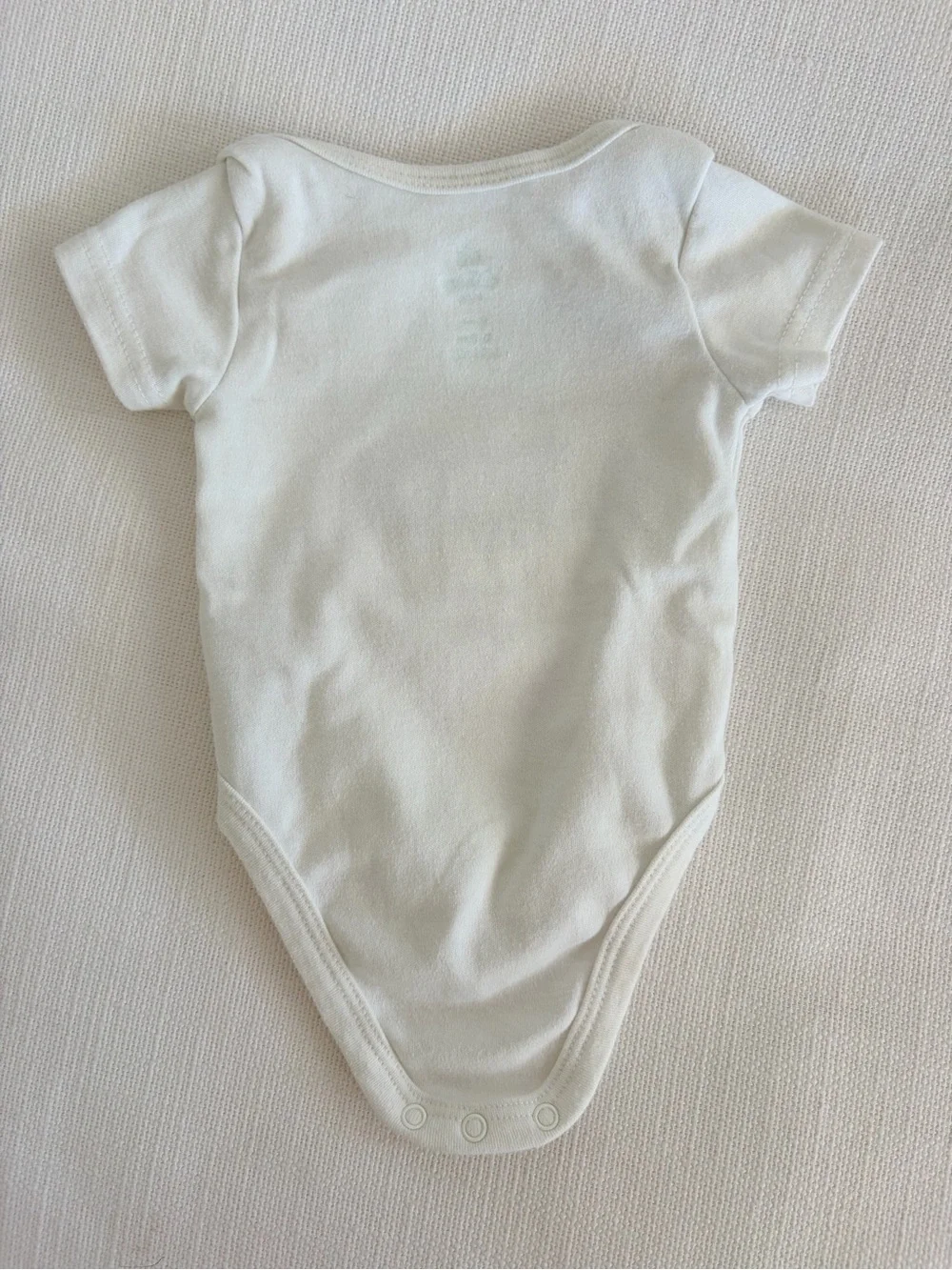 Disney White Baby Bodysuit with Red Sunglasses Mickey Graphic